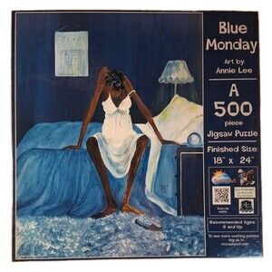 Blue Monday~ Annie Lee~ 500 Piece Puzzle ~ Suns Out ~ RARE!